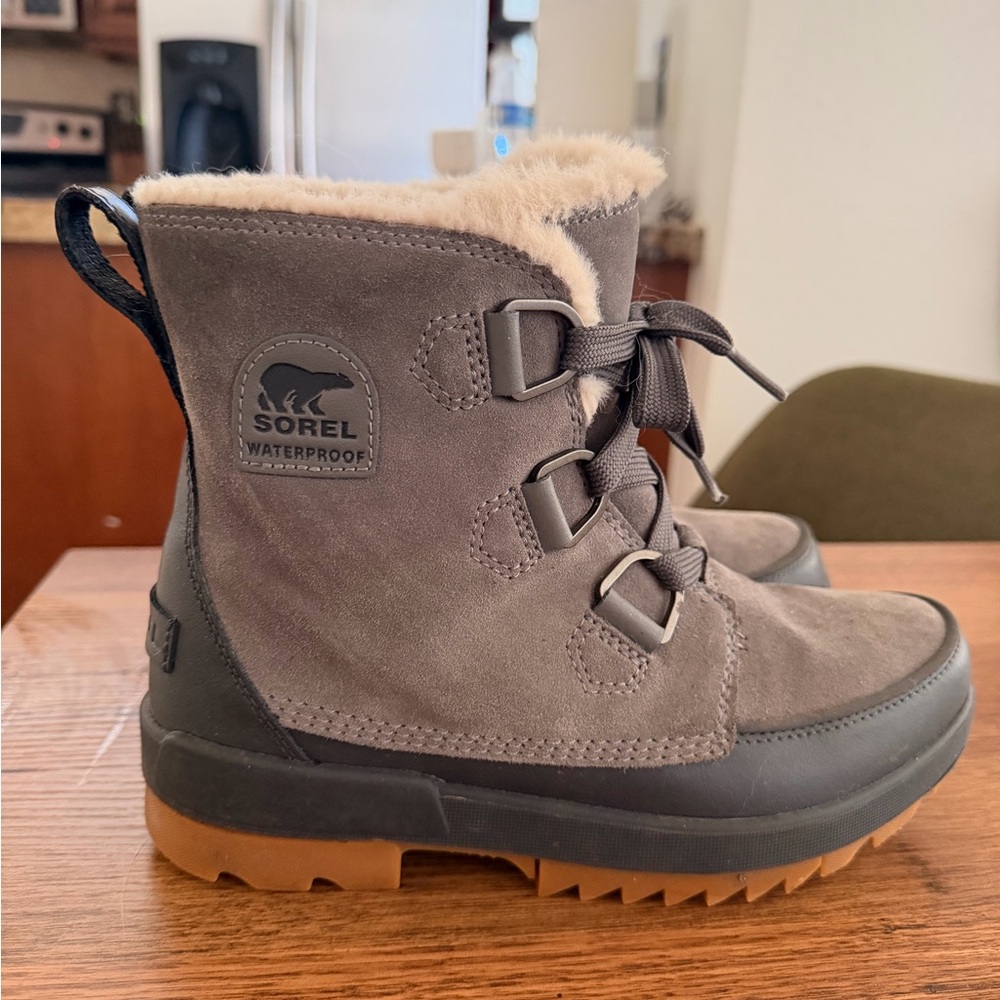 Women's Gray Winter Boots